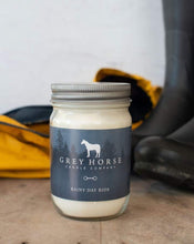 Load image into Gallery viewer, "Rainy Day Ride" from the Grey Horse Candle Company