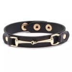 Load image into Gallery viewer, Vegan Leather Horse Bit Bracelet
