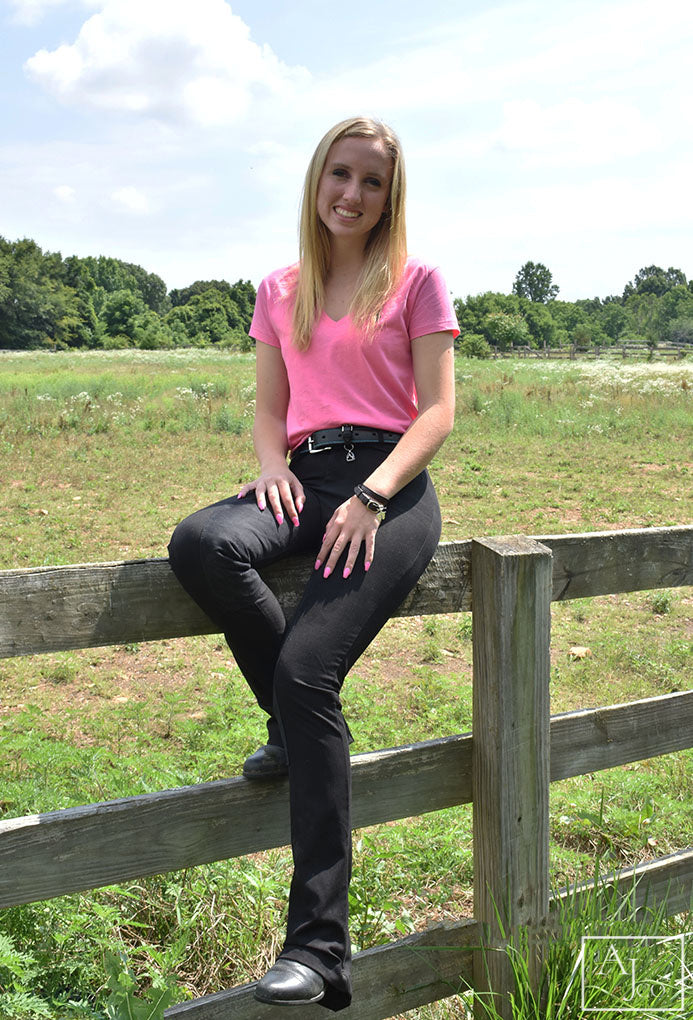 Women's Hoof Black Jodhpur